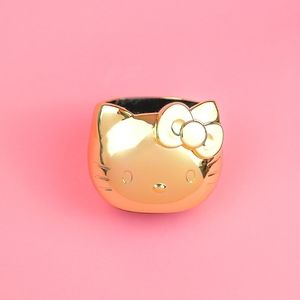 Sanrio Hello Kitty 2021 Shiny Gold Desk Cup (NEW)